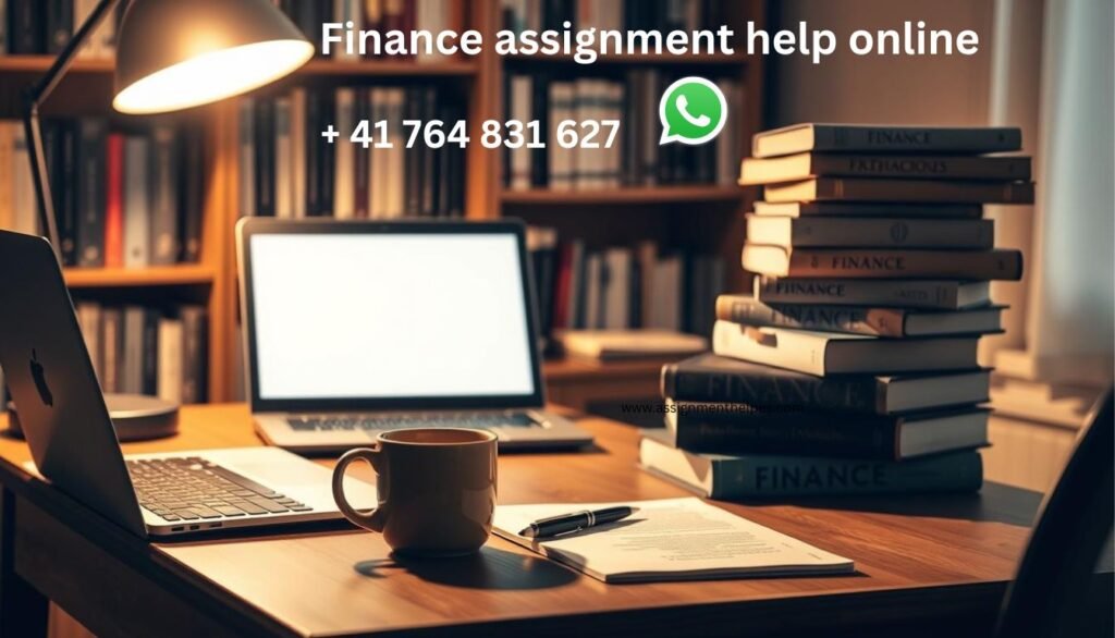 Finance assignment help online