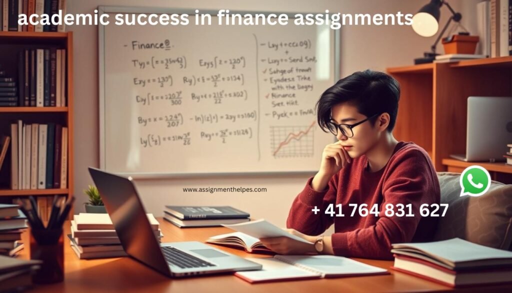 academic success in finance assignments