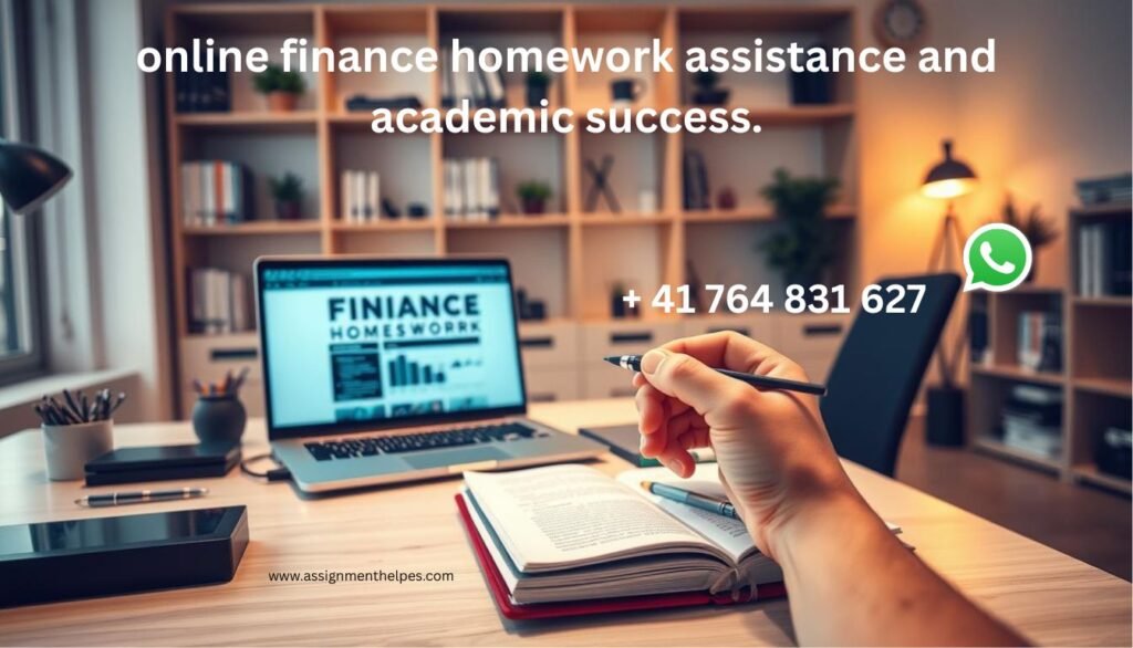 online finance homework assistance and academic success.