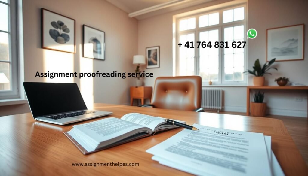 Assignment proofreading service