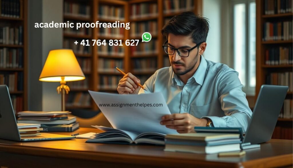 academic proofreading