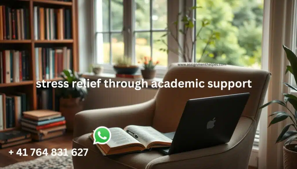 stress relief through academic support